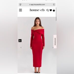 House of cb matching amaryllis set never worn size small